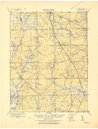 Tuckahoe 1918 topographic map thumbnail