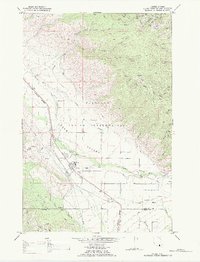 Arlee 1984 topographic map thumbnail