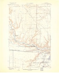 Assinniboine 1904 topographic map preview