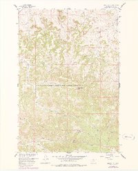 Badger Peak 1958 topographic map thumbnail