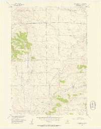 Antelope Point 1955 topographic map thumbnail