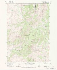 Antone Peak 1968 topographic map thumbnail