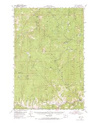 Basin 1954 topographic map thumbnail