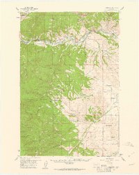 Bearmouth 1959 topographic map thumbnail
