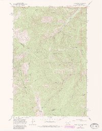 Bloom Peak 1966 topographic map thumbnail