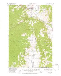 Boulder 1954 topographic map thumbnail