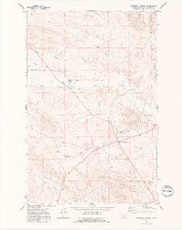 Bowmans Corners 1962 topographic map thumbnail