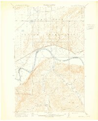 Brockton 1914 topographic map thumbnail