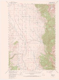 Cameron 1950 topographic map thumbnail