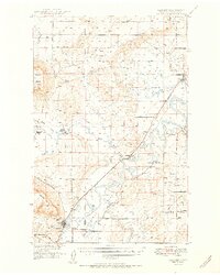 Cascade 1951 topographic map thumbnail