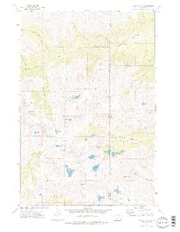 Crazy Peak 1972 topographic map thumbnail