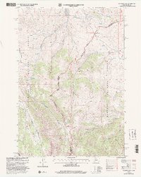 Deadman Lake 1997 topographic map thumbnail
