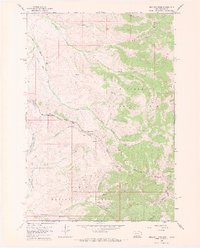 Deadman Pass 1965 topographic map thumbnail