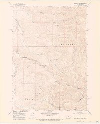 Deadman Pass 1965 topographic map thumbnail