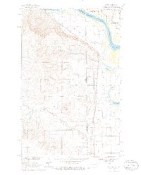 Dore 1968 topographic map thumbnail