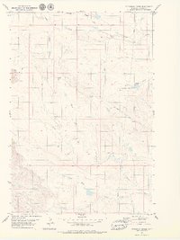 Dutchman Creek 1979 topographic map thumbnail