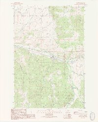 Elliston 1989 topographic map thumbnail