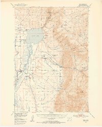 Ennis 1949 topographic map thumbnail