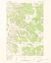 Fisher Butte 1958 topographic map preview