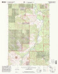 Fisher Mountain 1997 topographic map thumbnail