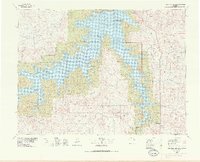 Fort Peck Lake East 1978 topographic map thumbnail