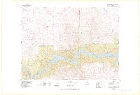 Fort Peck Lake West topographic map thumbnail