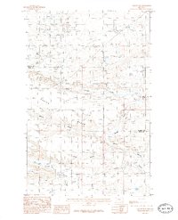 Gallup City 1985 topographic map thumbnail