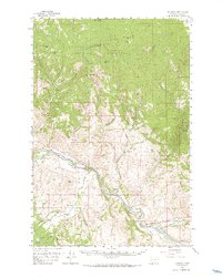 Garrison 1958 topographic map thumbnail