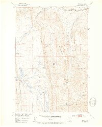 Hamen 1951 topographic map thumbnail