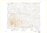 Havre 1957 topographic map thumbnail