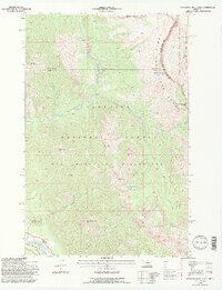 Haystack Mountain 1994 topographic map thumbnail