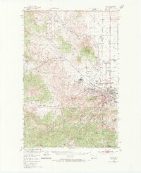 Helena 1950 topographic map thumbnail
