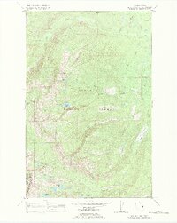 Hemlock Lake 1987 topographic map thumbnail