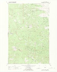Hewolf Mountain 1988 topographic map thumbnail
