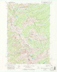 Homer Youngs Peak 1966 topographic map thumbnail