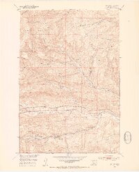 Hoppers 1951 topographic map thumbnail