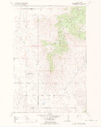 Hot Springs NE 1988 topographic map thumbnail