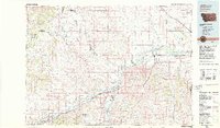 Hysham 1979 topographic map thumbnail