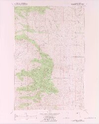 Irvine Hill 1989 topographic map thumbnail