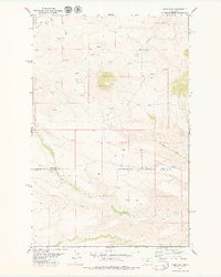 Jiggs Flat 1979 topographic map thumbnail