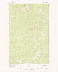 Johnson Peak 1962 topographic map thumbnail