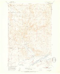 Kelly Hills 1951 topographic map thumbnail