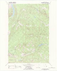 Lake Marshall 1989 topographic map thumbnail