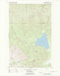 Lake Mary Ronan 1982 topographic map thumbnail
