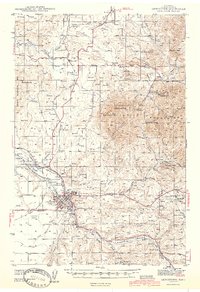Lewistown 1944 topographic map thumbnail