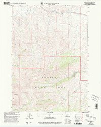 Lima Peaks 1997 topographic map thumbnail