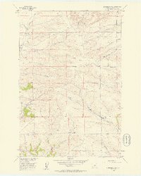 Lindemulder Hill 1956 topographic map thumbnail