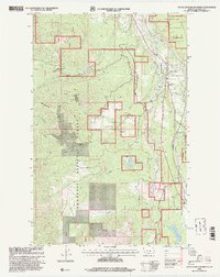 Little Hoodoo Mountain 1997 topographic map thumbnail