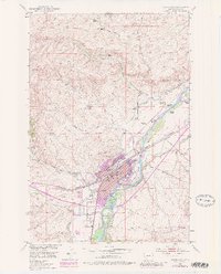 Livingston 1951 topographic map thumbnail