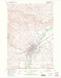 Livingston 1951 topographic map thumbnail